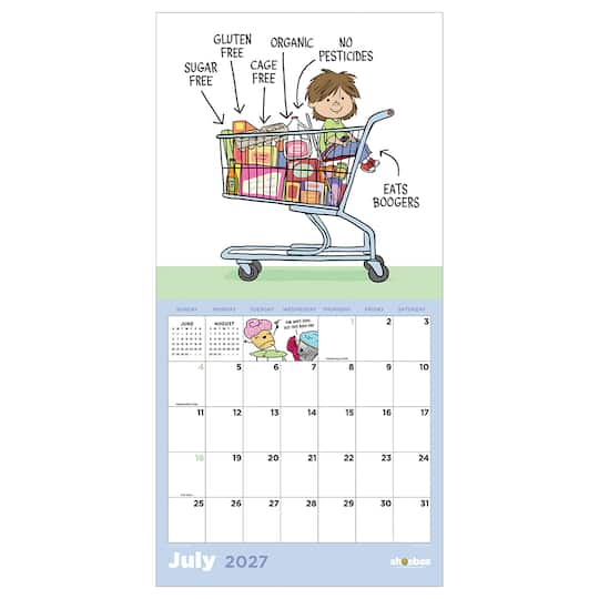 2027 Shoebox: Laugh Out Loud Wall Calendar